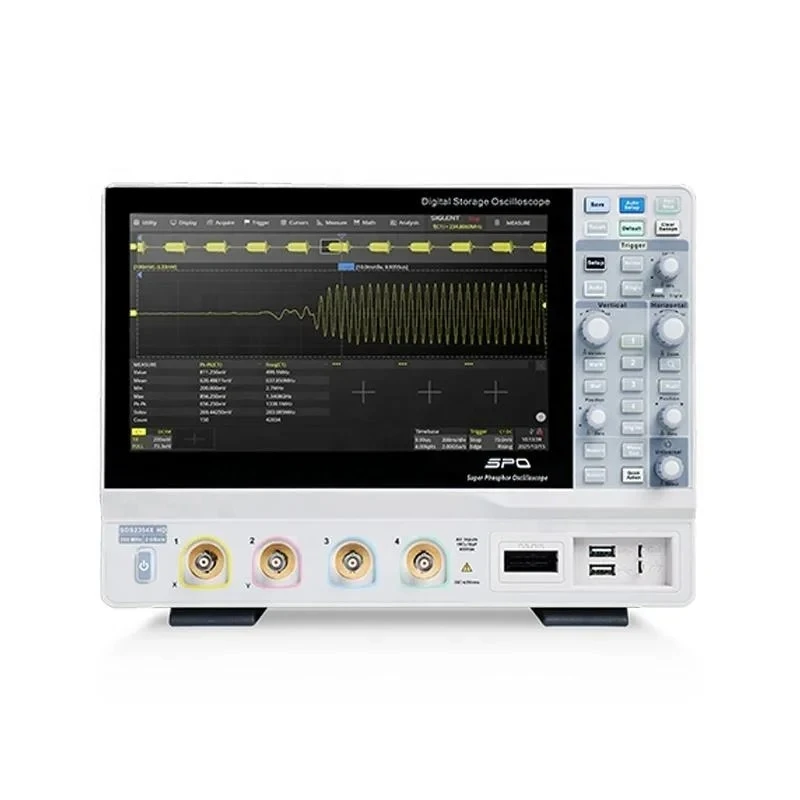 Digital Storage Oscilloscope 4 Channel 100Mhz - SDS2104X/SDS2204X/2354X HD 4 canales, 100MHz-350MHz 12Bit