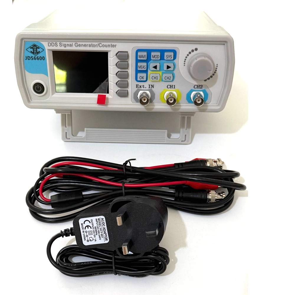 Dual Channel Arbitrary Waveform Function Generator 60Mhz - JDS6600 60MHz DDS función generador de