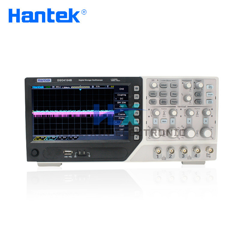 Digital Storage Oscilloscope 4 Channel 100Mhz - Osciloscopio Digital Portátil DSO4104B de 4