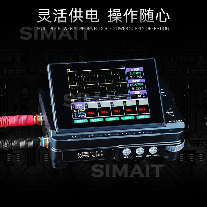 Programmable Linear Dc Power Supply 30V 10A - Miniware MDP-P906 Fuente de Alimentación Digital