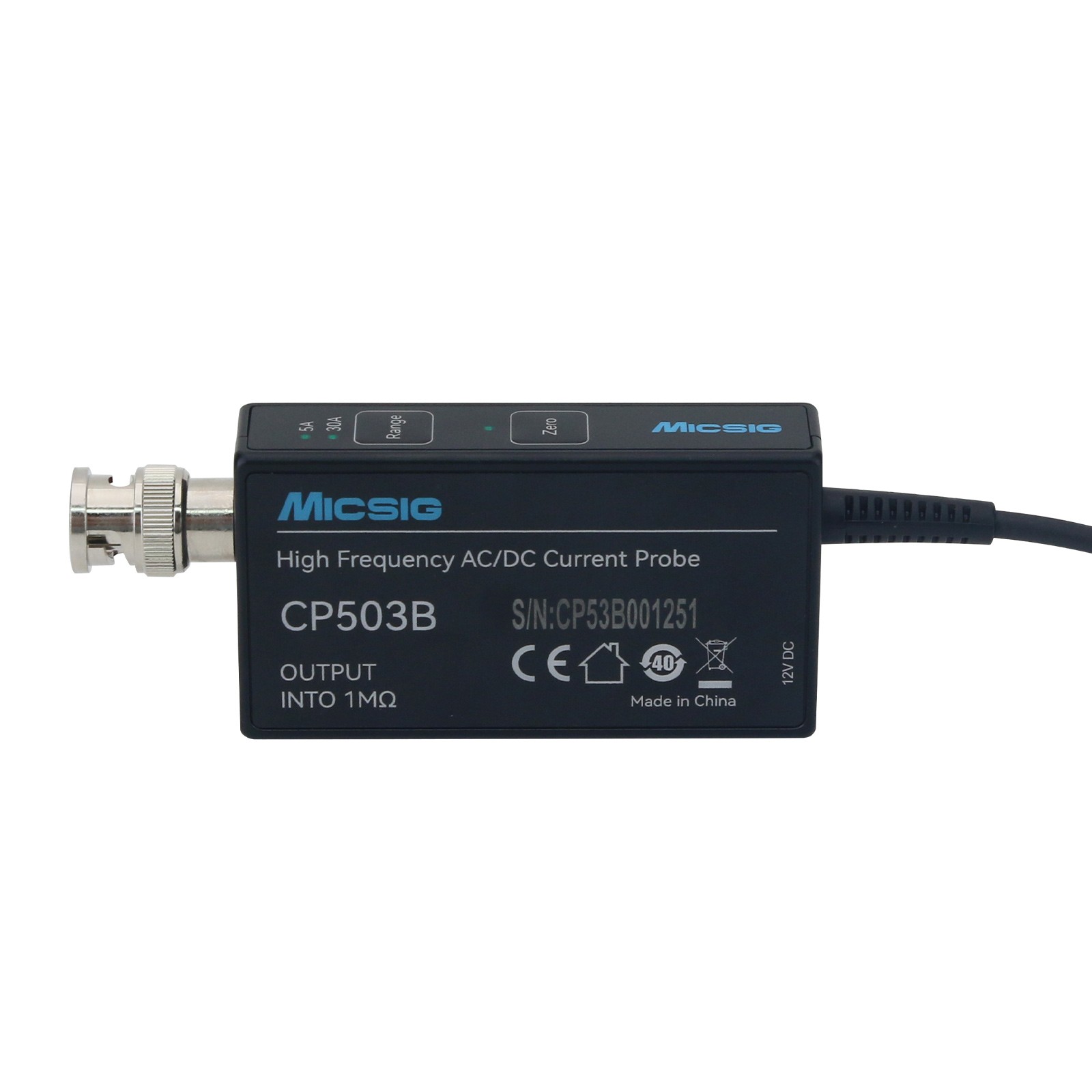 Micsig CP503B 50MHz 5A/30A Son - Current Probe Ac Dc 50Mhz Oscilloscope reseña y precio