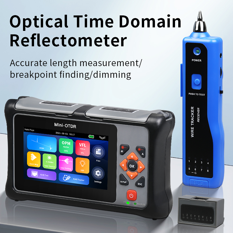 OTDR KP800 con Pantalla Táctil - Optical Time Domain Reflectometer Otdr 1310 1550Nm reseña y precio