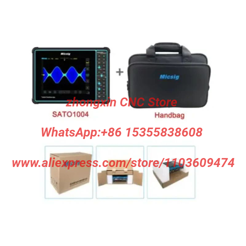 Osciloscopio Automotriz SATO10 - Handheld Tablet Oscilloscope Touchscreen 100Mhz reseña y precio