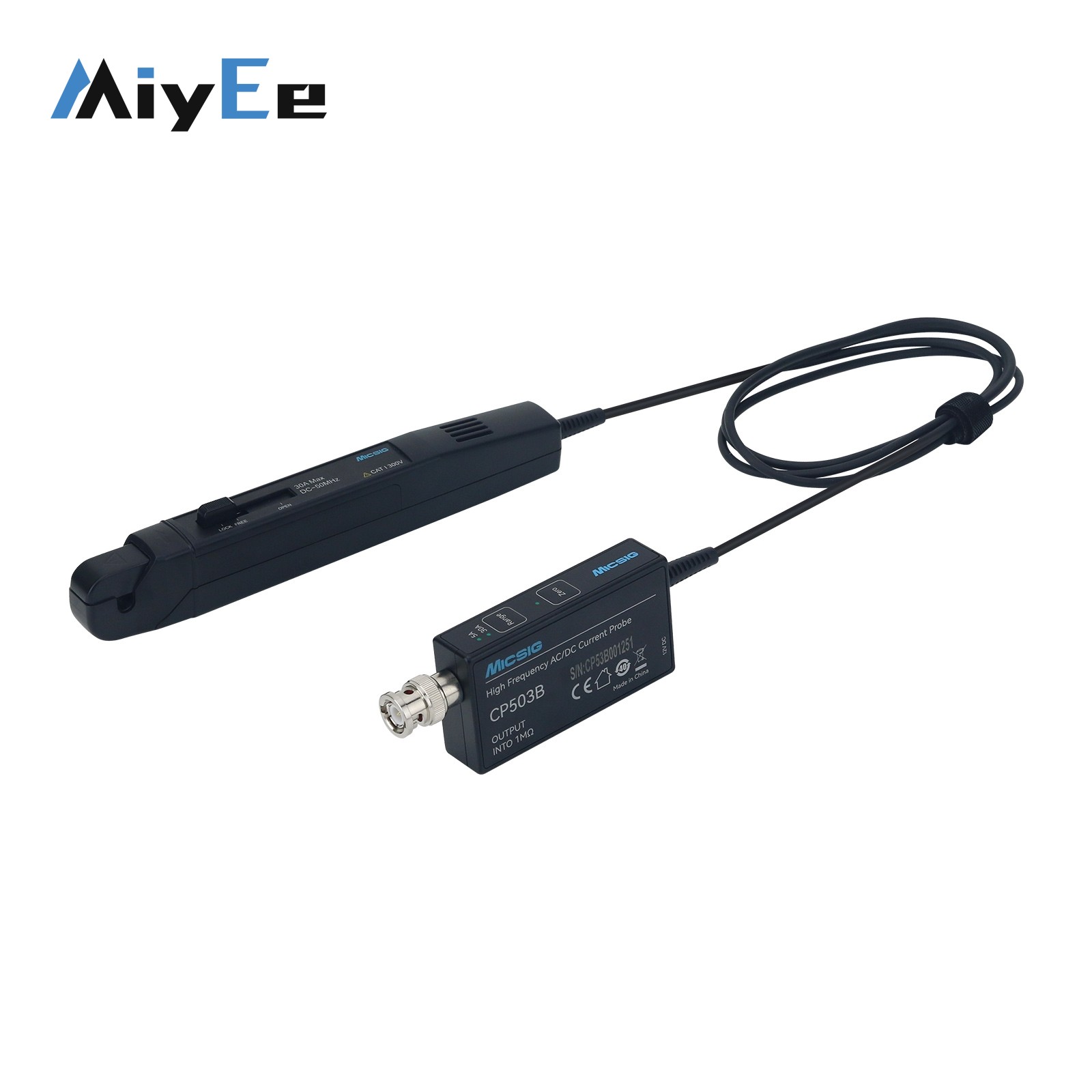 Micsig CP503B 50MHz 5A/30A Son - Current Probe Ac Dc 50Mhz Oscilloscope reseña y precio
