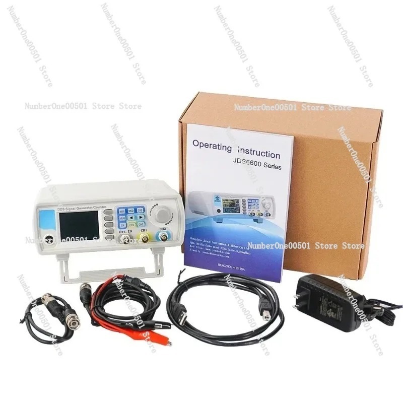Generador de Señales DDS JDS66 - Dual Channel Arbitrary Waveform Function Generator 60Mhz reseña y precio