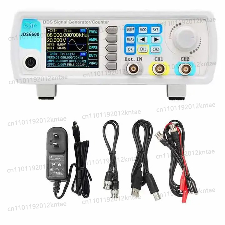 Generador de Señales DDS JDS66 - Dual Channel Arbitrary Waveform Function Generator 60Mhz reseña y precio