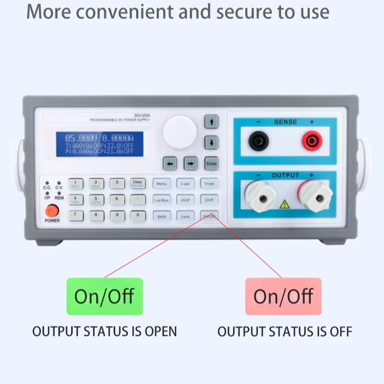 Fuente de alimentación CC line - Programmable Linear Dc Power Supply 30V 10A reseña y precio