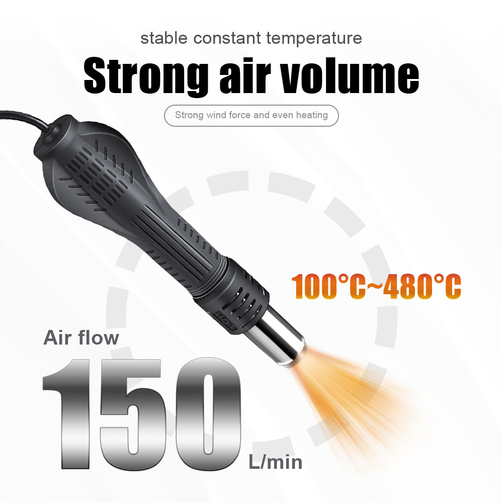 Pistola de aire caliente 2 en  - Smd Rework Station Hot Air Soldering 2 In 1 reseña y precio