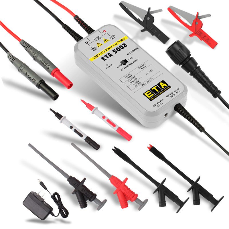 Sonda Diferencial de Alto Volt - High Voltage Differential Probe 100Mhz 1300V reseña y precio