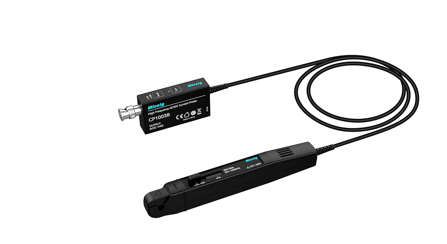 Sonda de corriente CA/CC de al - Current Probe Ac Dc 50Mhz Oscilloscope reseña y precio