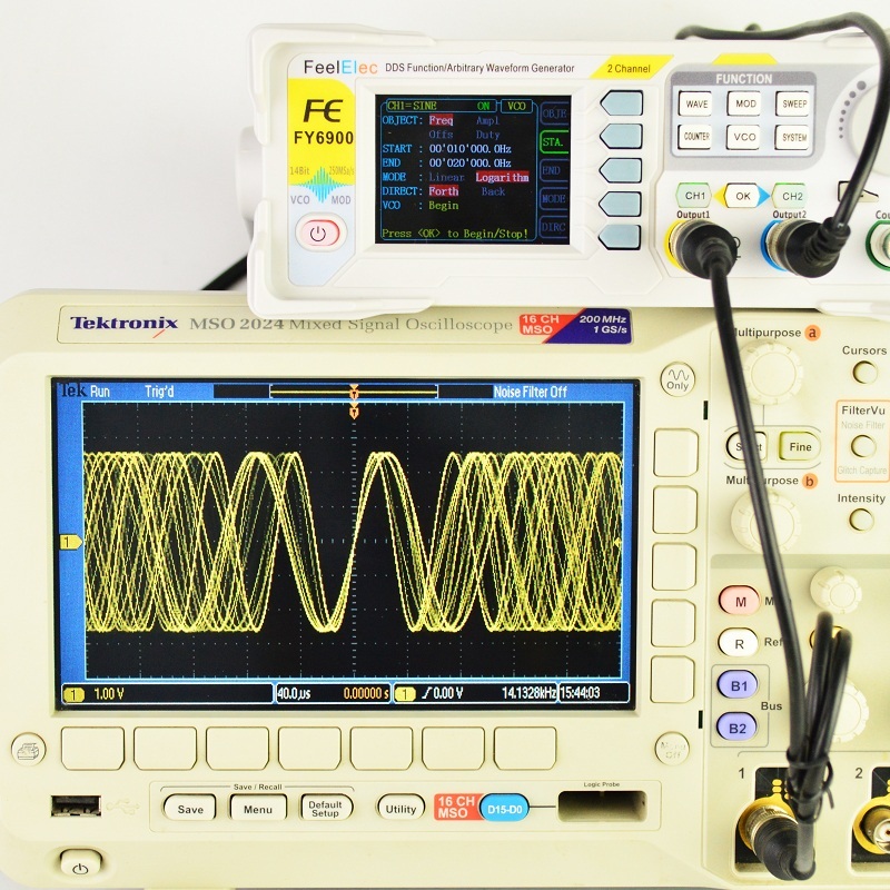 Generador de Señales Digitales - Dual Channel Arbitrary Waveform Function Generator 60Mhz reseña y precio