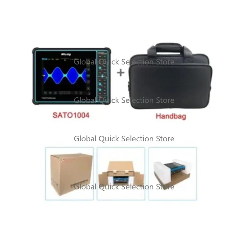 Osciloscopio Automotriz SATO10 - Handheld Tablet Oscilloscope Touchscreen 100Mhz reseña y precio