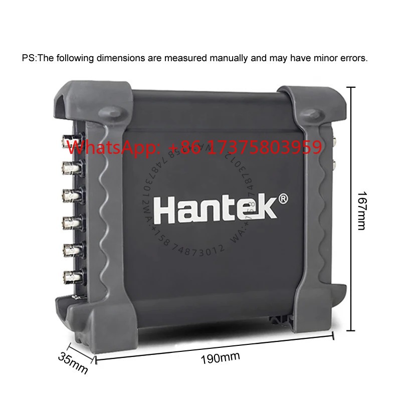 Hantek 1008c: instrumento de d - Automotive Diagnostic Oscilloscope 8 Channel reseña y precio