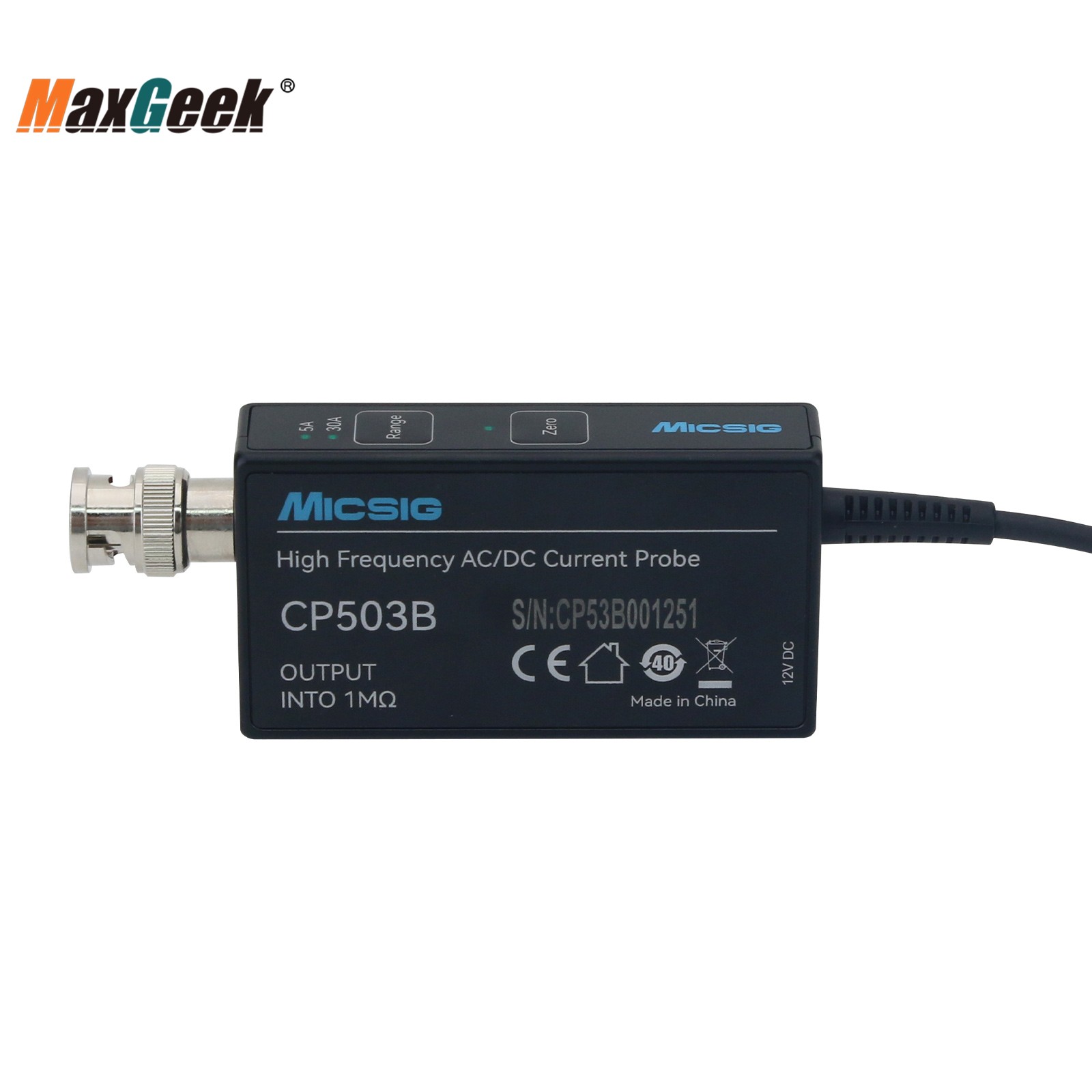 Micsig sondas de corriente CA/ - Current Probe Ac Dc 50Mhz Oscilloscope reseña y precio