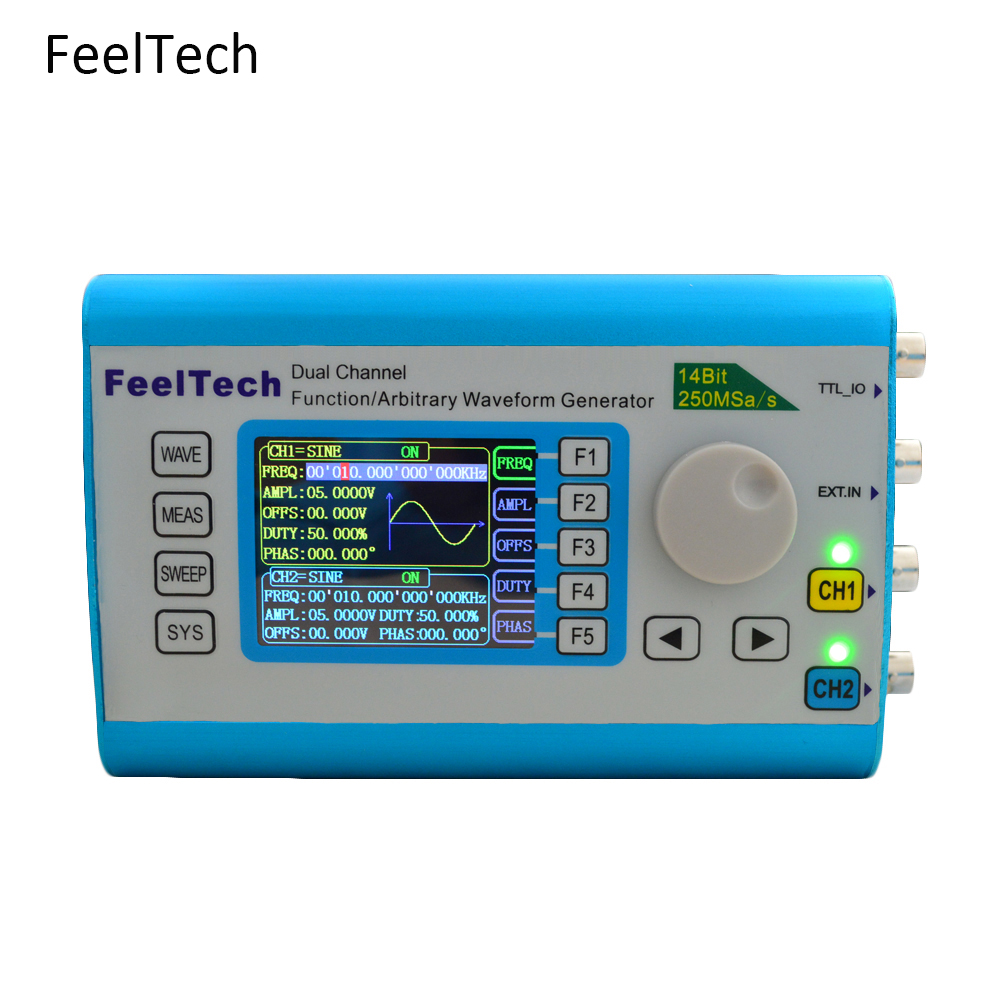 Generador de señal de forma de - Dual Channel Arbitrary Waveform Function Generator 60Mhz reseña y precio