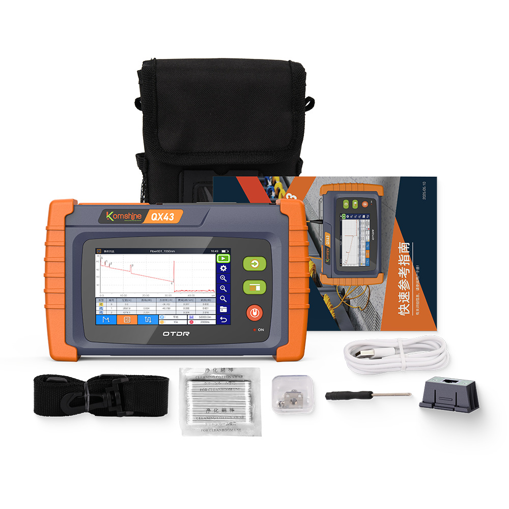 OTDR Multifunción QX43-S1 con  - Optical Time Domain Reflectometer Otdr 1310 1550Nm reseña y precio